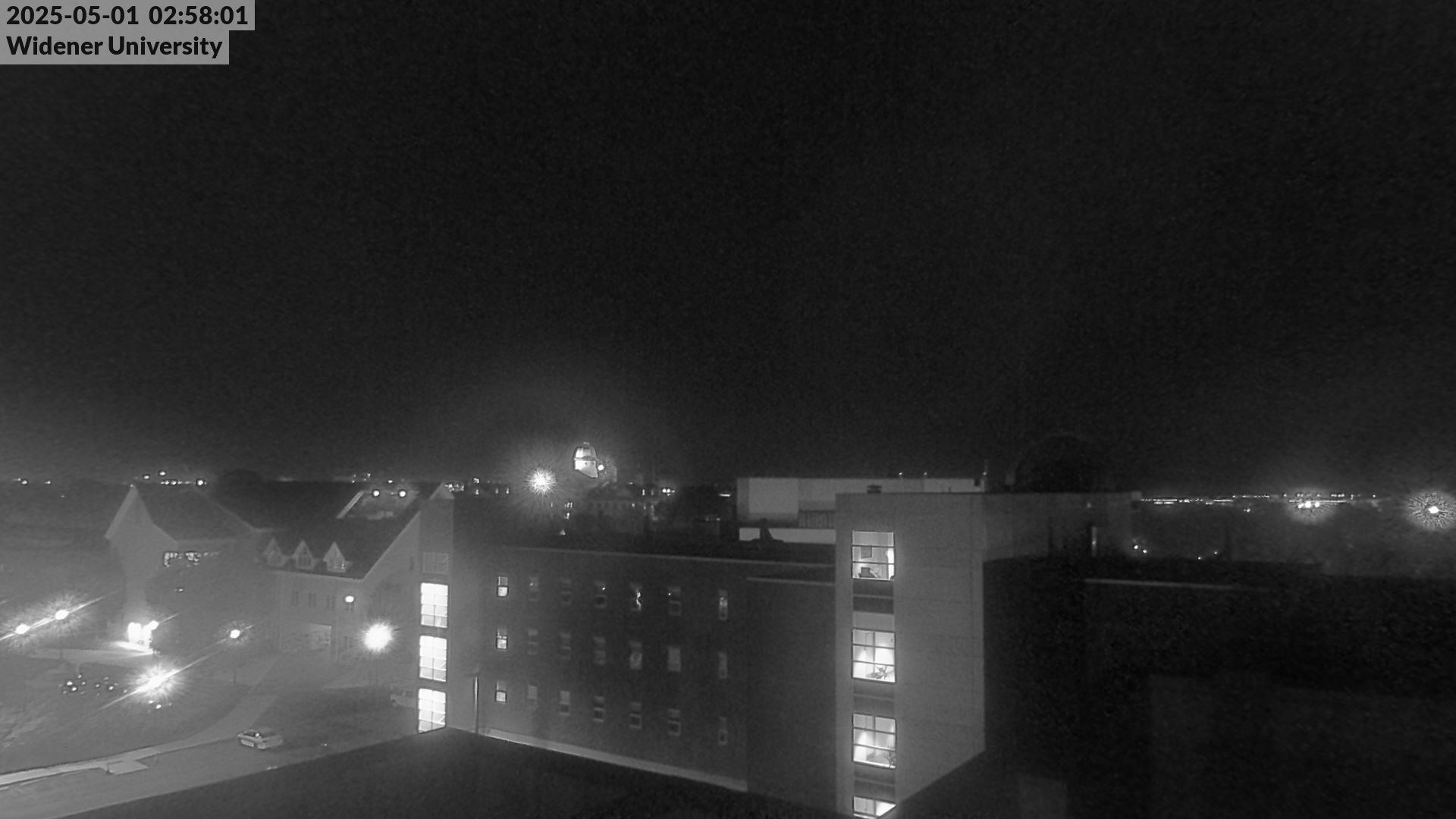 Webcam on Kirkbride Hall